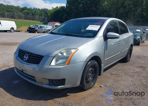 2008 Nissan Sentra 2.0 from USA, damaged, VIN 3N1AB61E68L644275
